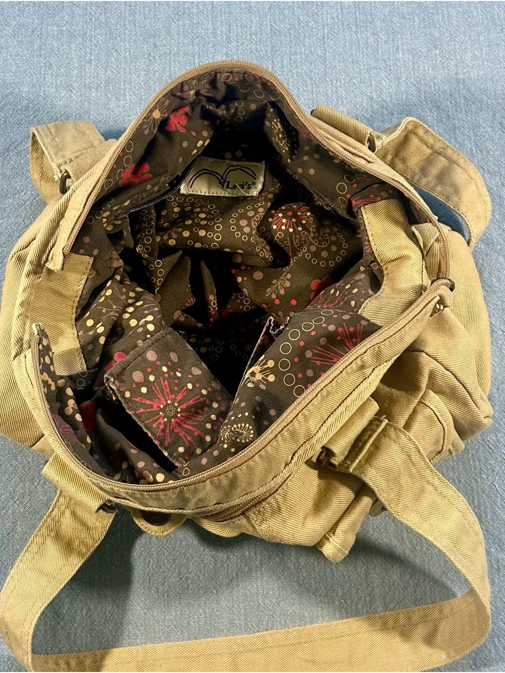 Vintage Levi Canvas Tote Bag