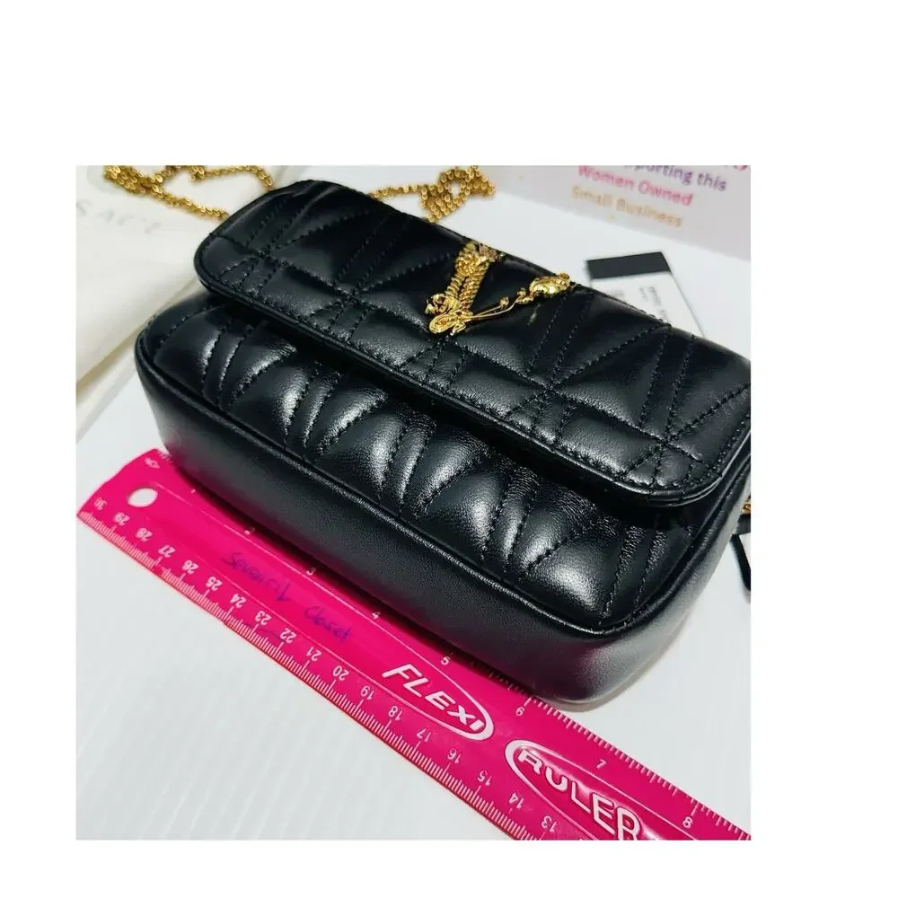 Versace sleek quilted