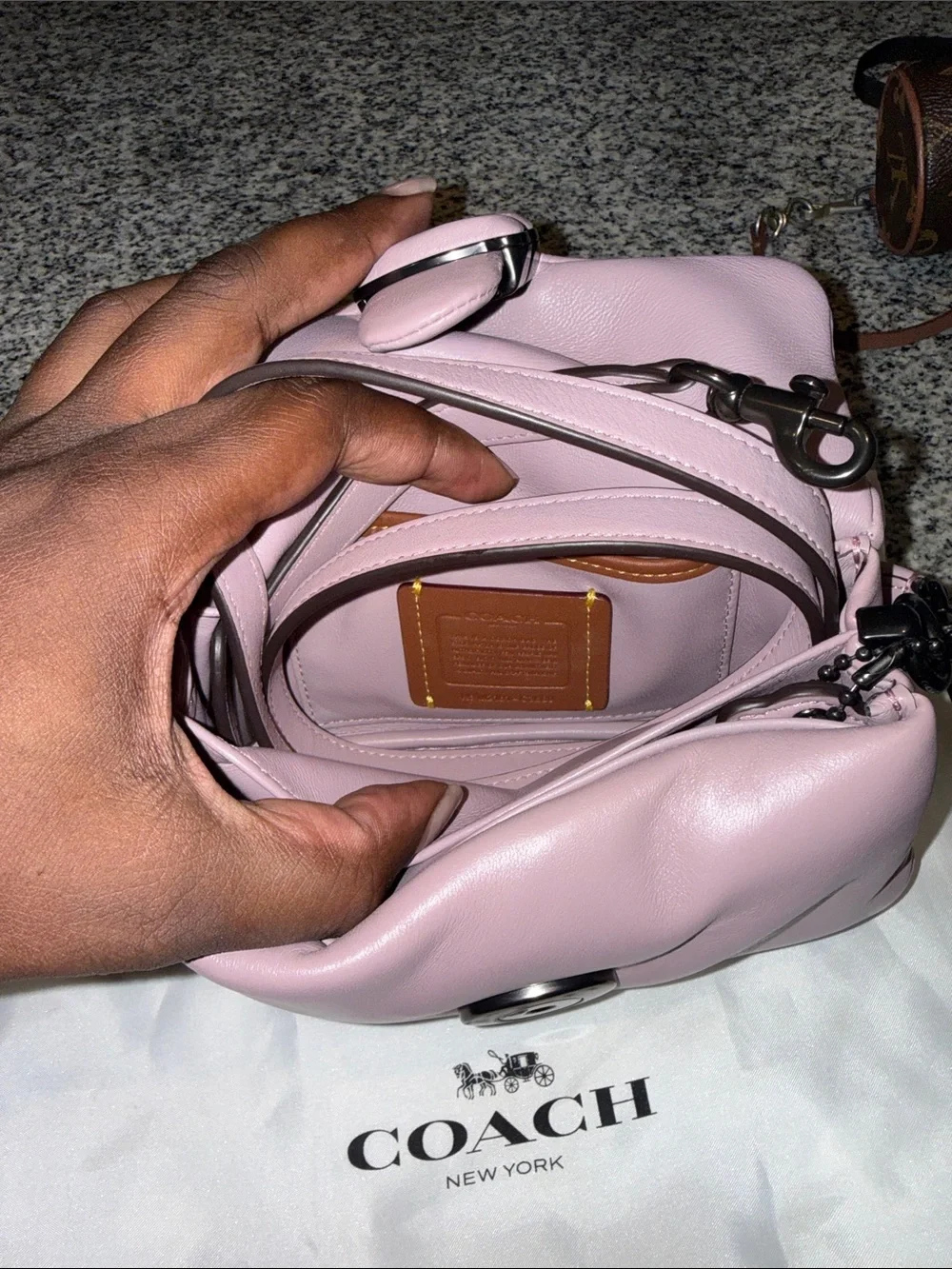 Coach soft pink