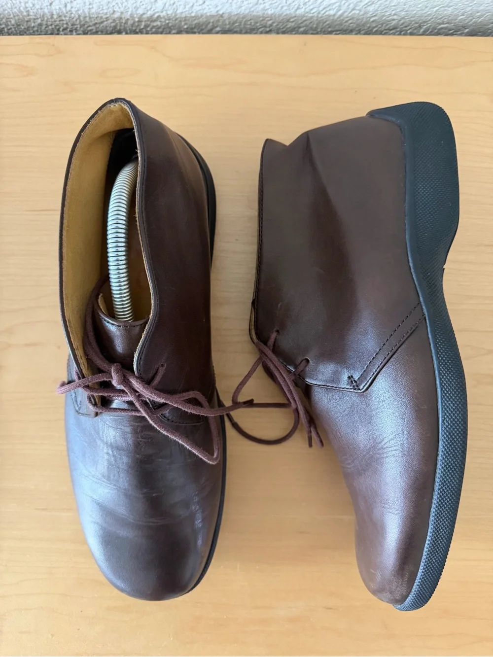 Polo Ralph Lauren Brown Leather Chukka Boots 10D