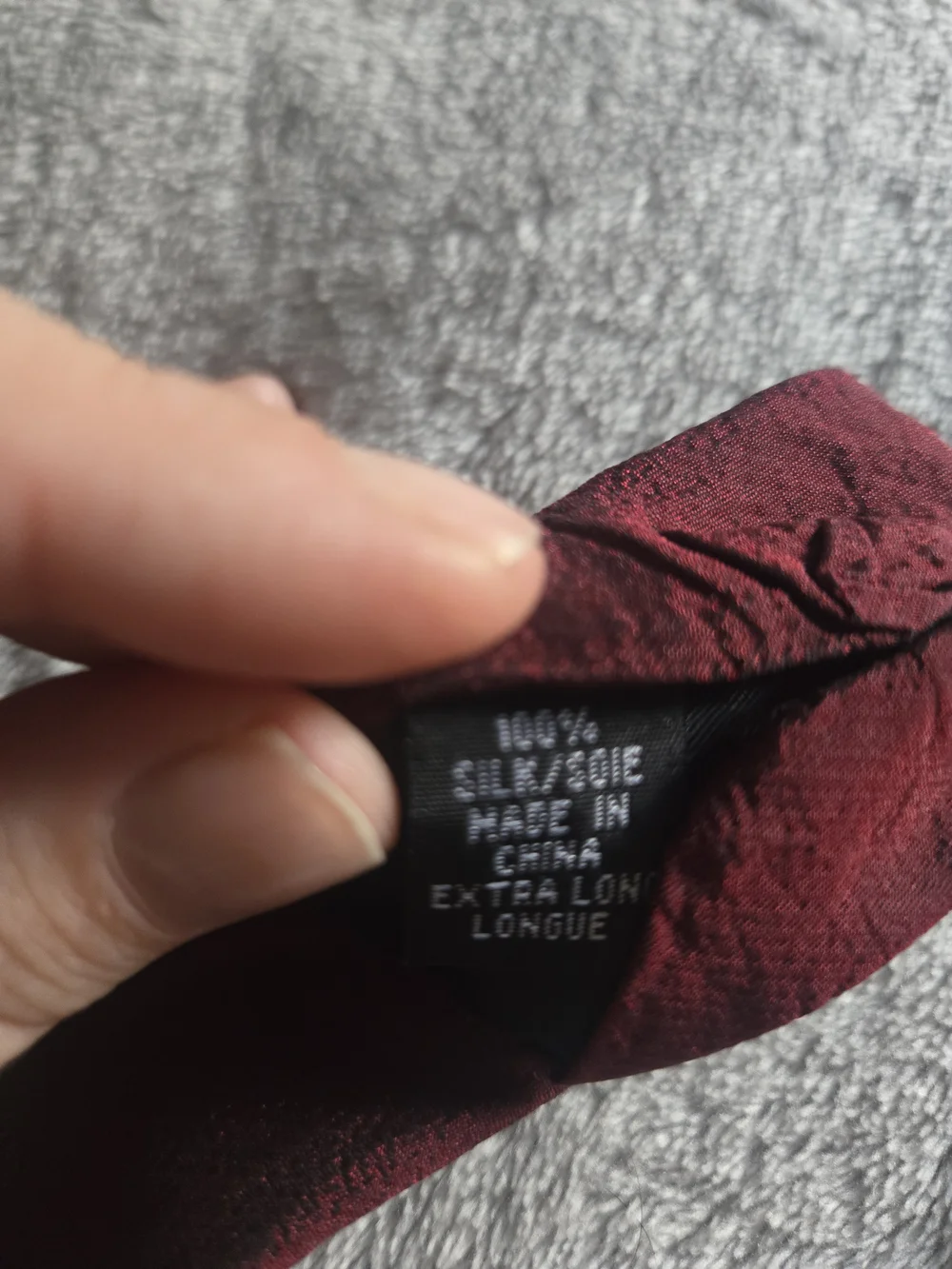 N/A sleek burgundy