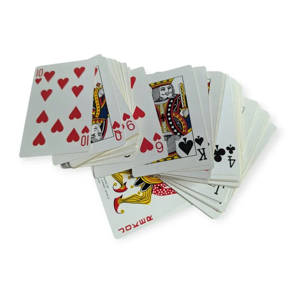 Disney cards deck metallic