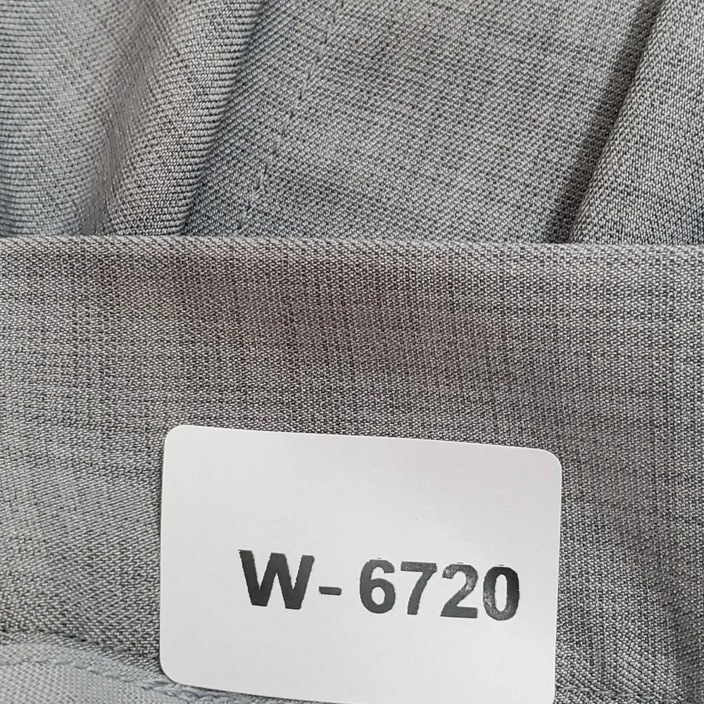 Alfani Men Pants 40W 30L Grey Dress Pants ALFATECH Zipper Button Relaxed 30