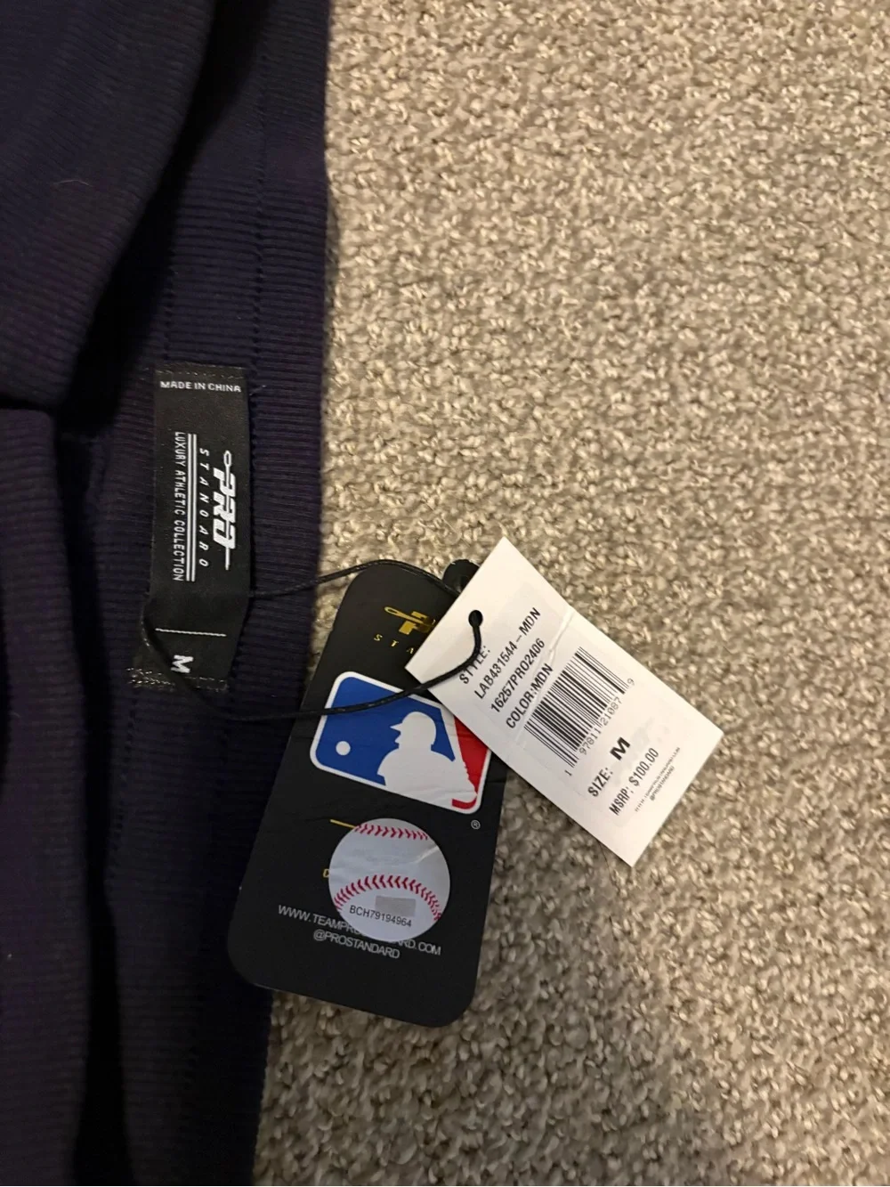 Pro Standard navy joggers