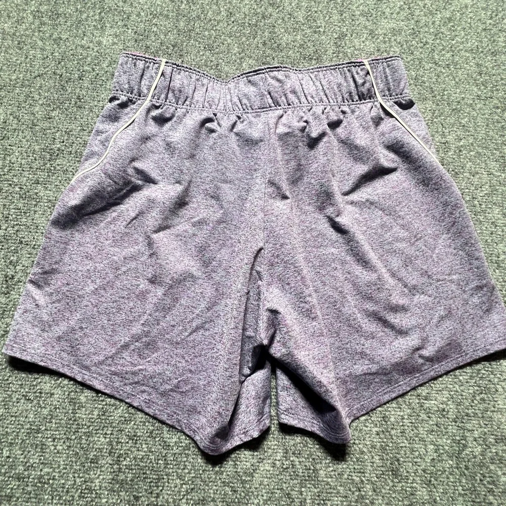 Nike Pro Dri-FIT Womens XS Purple Heather Space Dye Athletic Training Shorts