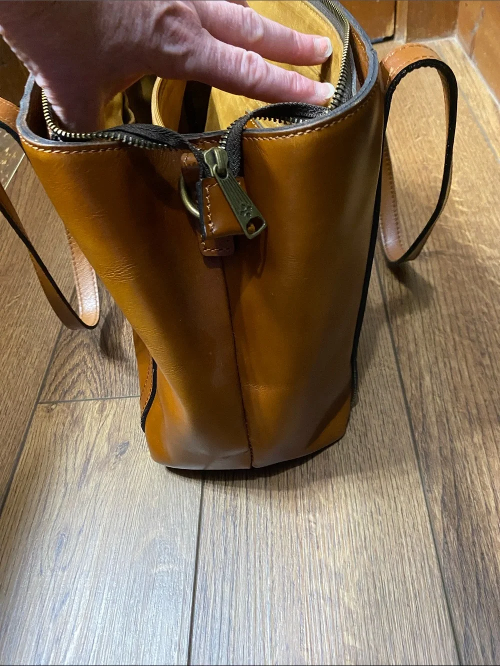 Patricia Nash classic brown
