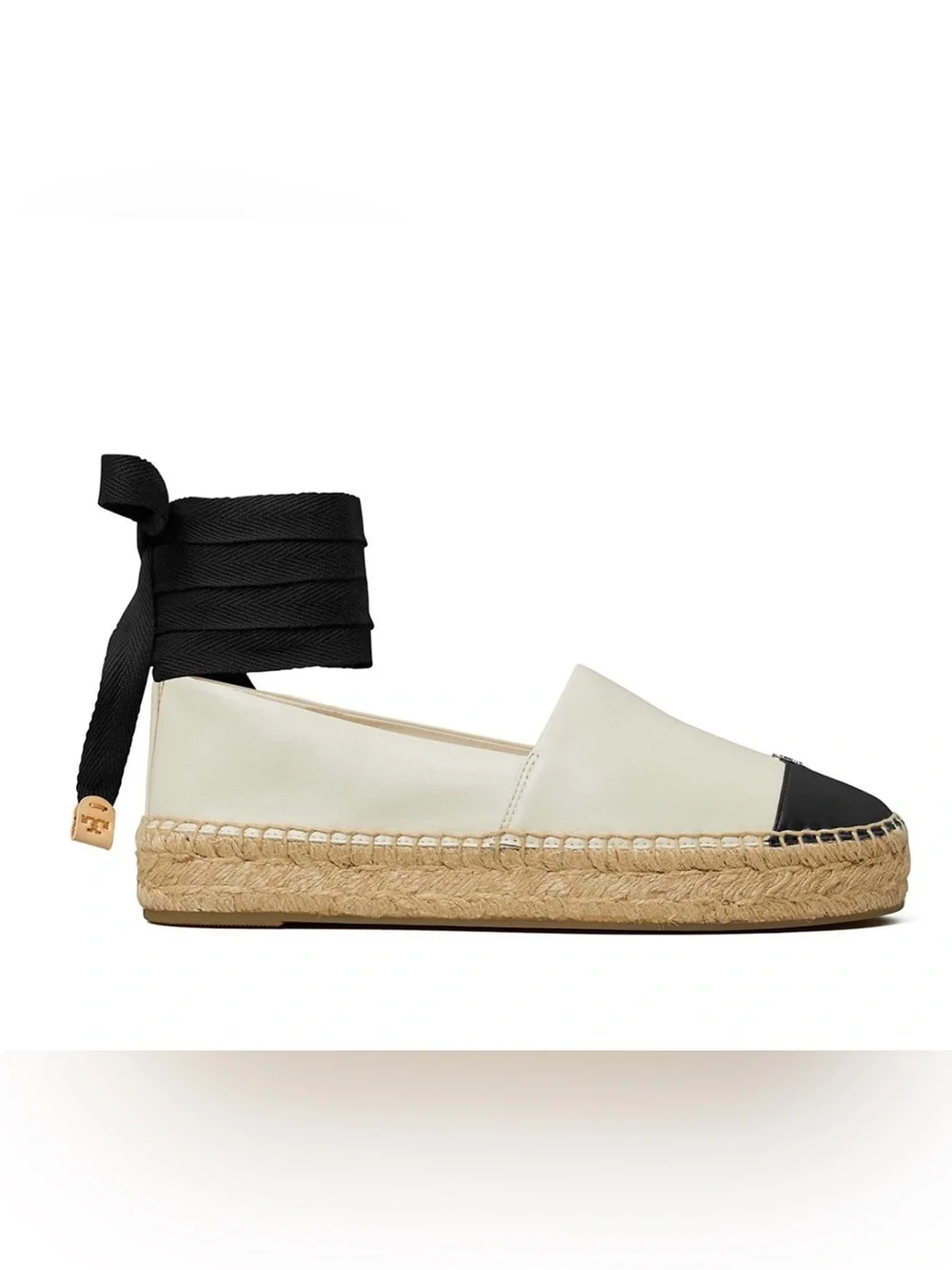 NIB Tory Burch Women's Cap Toe Espadrilles
