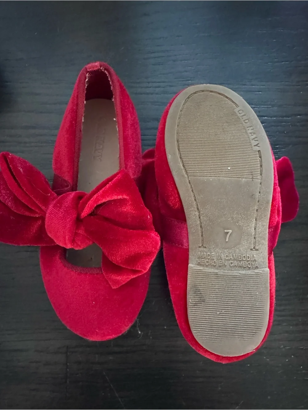 Old Navy velvet slip