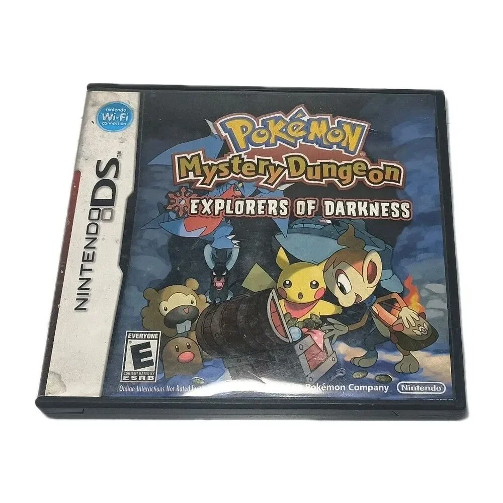 Pokemon Mystery Dungeon: Explorers of Darkness Nintendo DS USA 100% Complete CIB