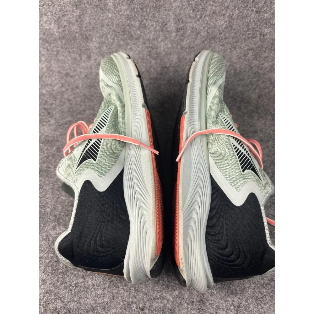 Altra Torin 5 Running Shoes Womens 8.5 Light Green Black Coral Road Sneakers