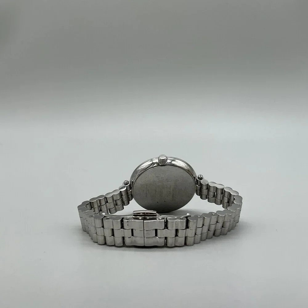 Kate Spade New York Womens Watch 34mm Silver Tone Stainless New Battery 6.25