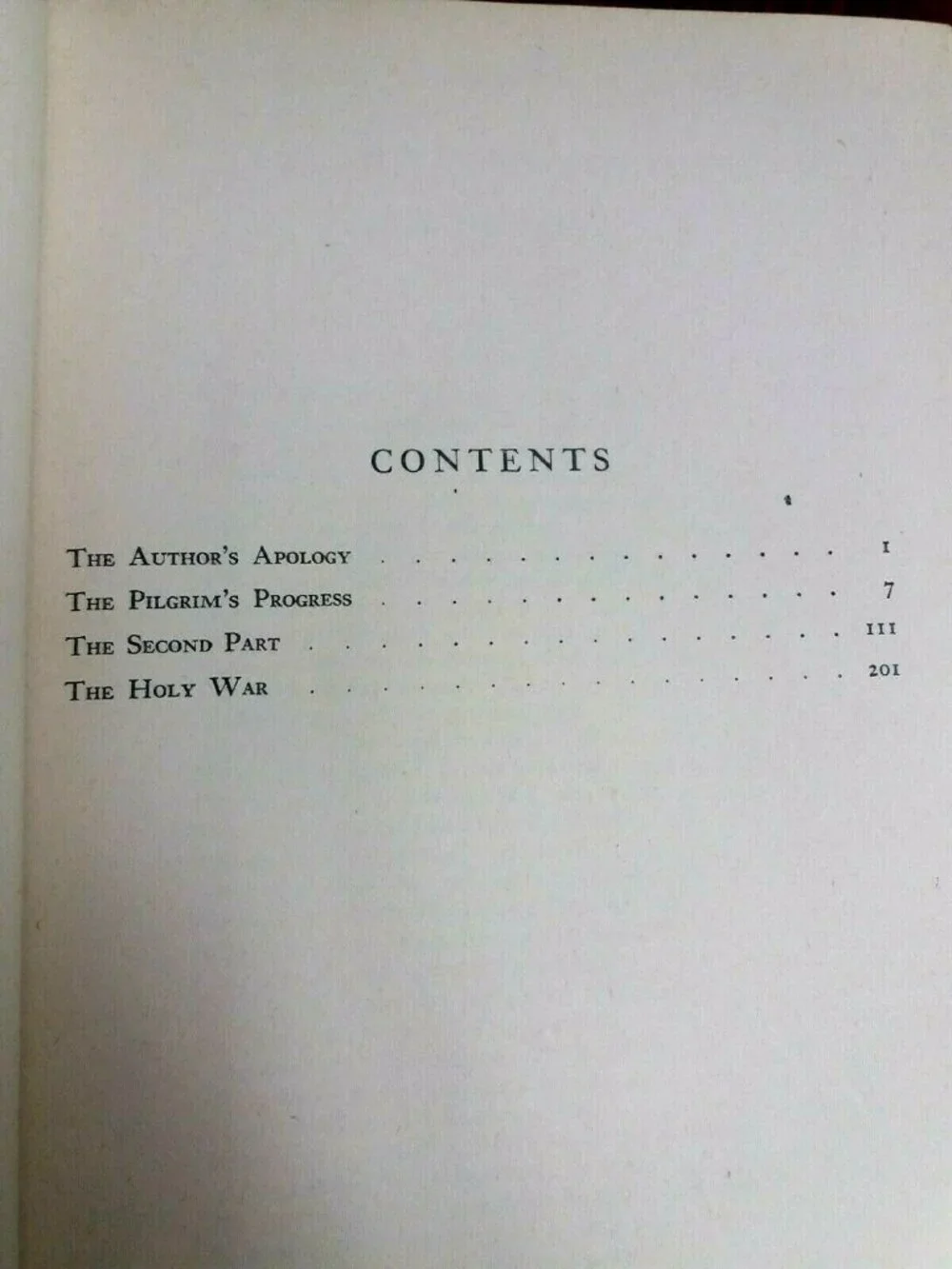 John Bunyon pilgrims progress