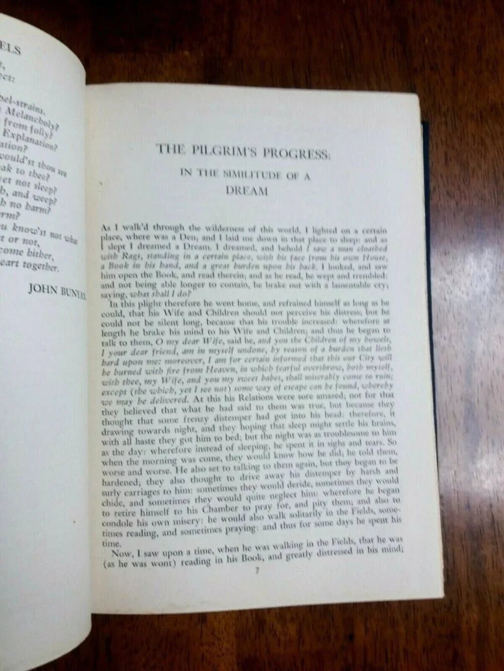 John Bunyon pilgrims progress