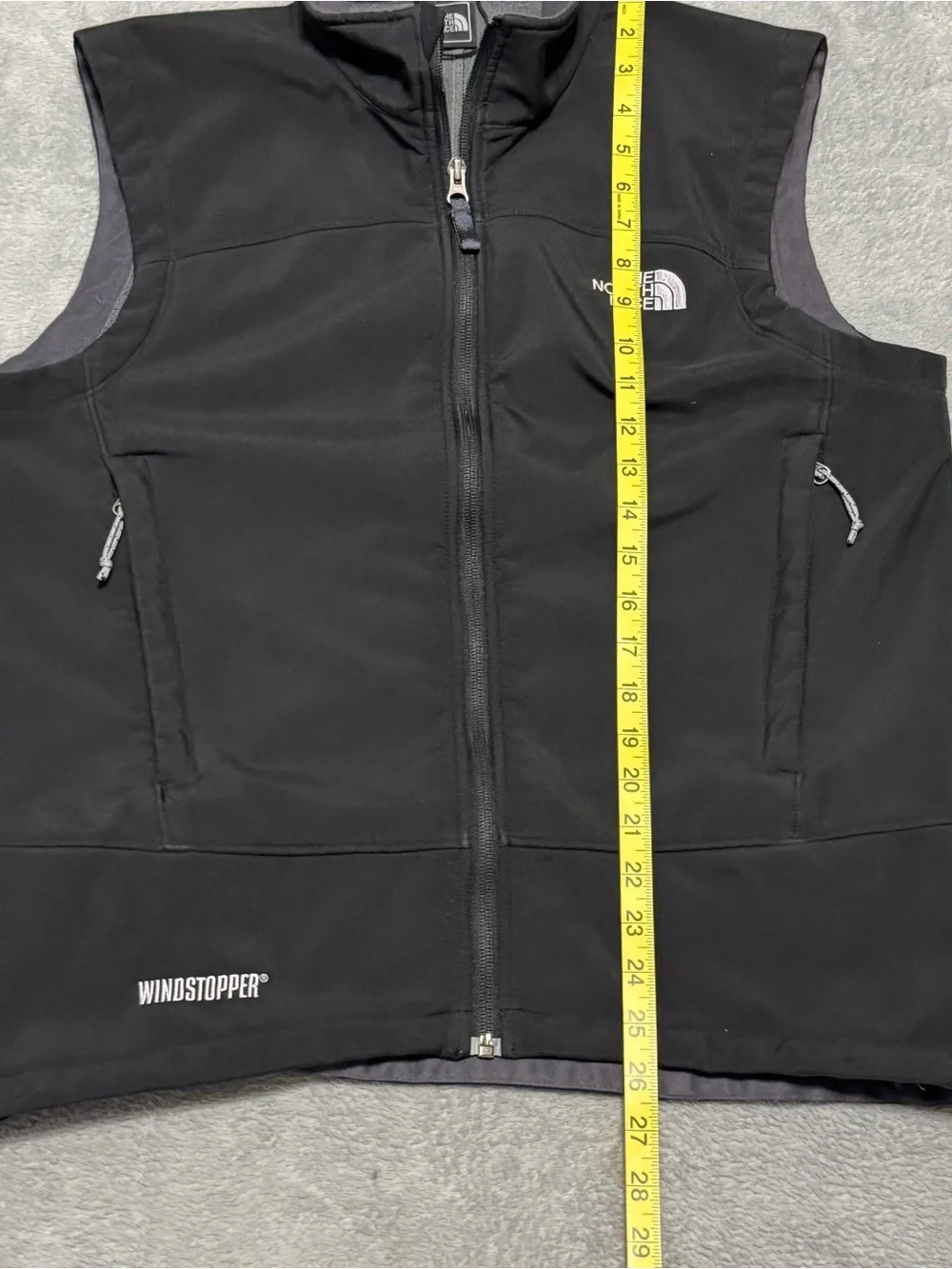 The North Face features interior fleece