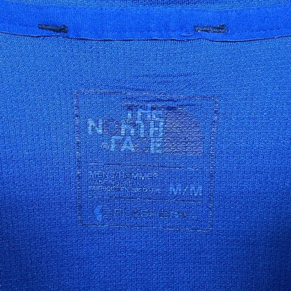 THE NORTH FACE Shirt Mens M FLASHDRY Dome Pullover Hoodie UPF50 Hiking Running