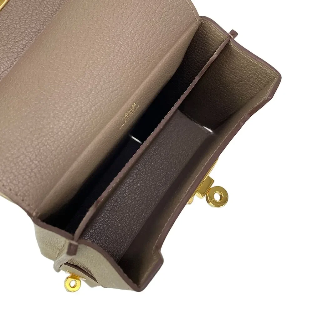 Hermès Kelly Multi-Pocket To-Go Shoulder Bag Leather Veau Epsom