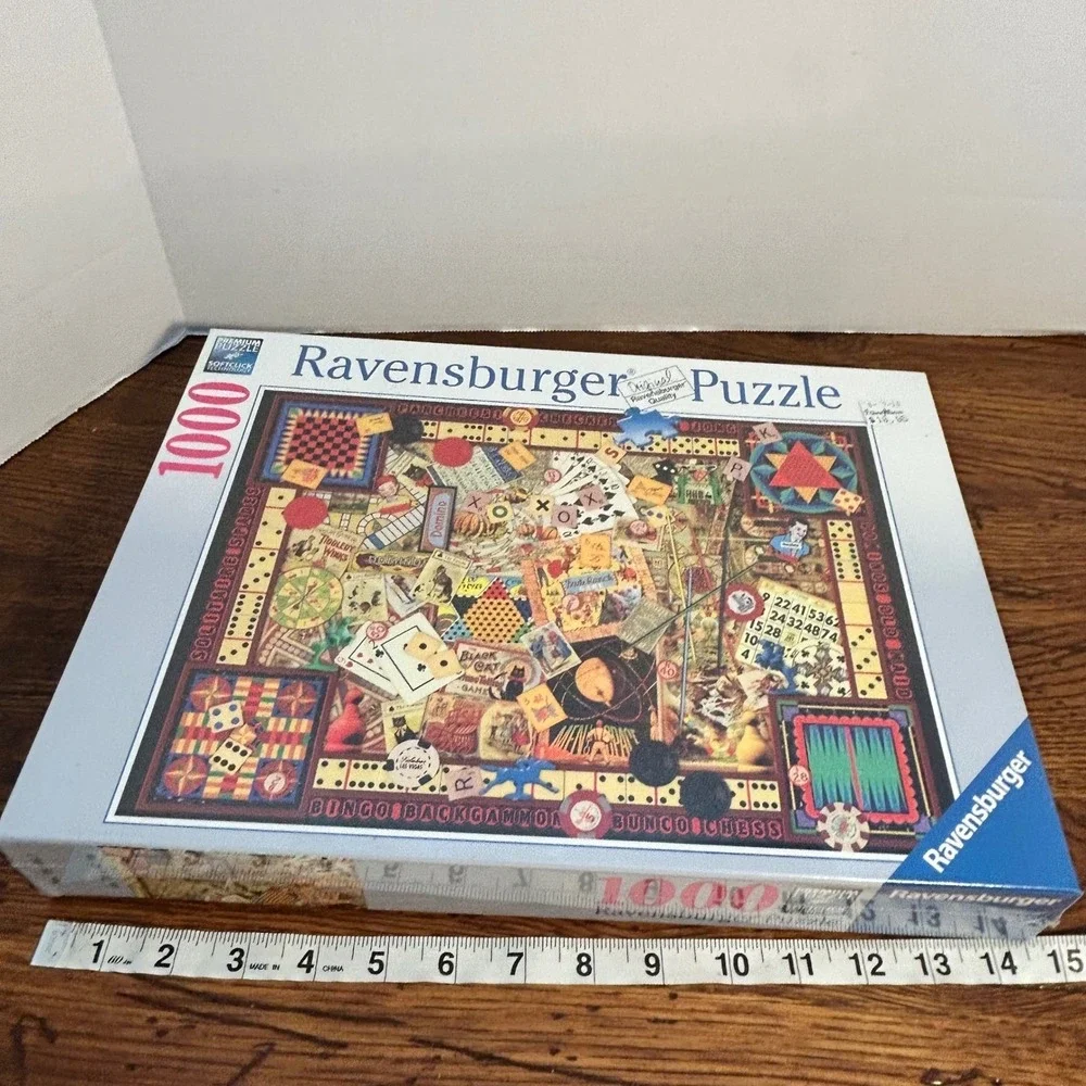 Ravensburger Vintage Games 1000 Piece Puzzle Kate Ward Thacker 194063 New Sealed