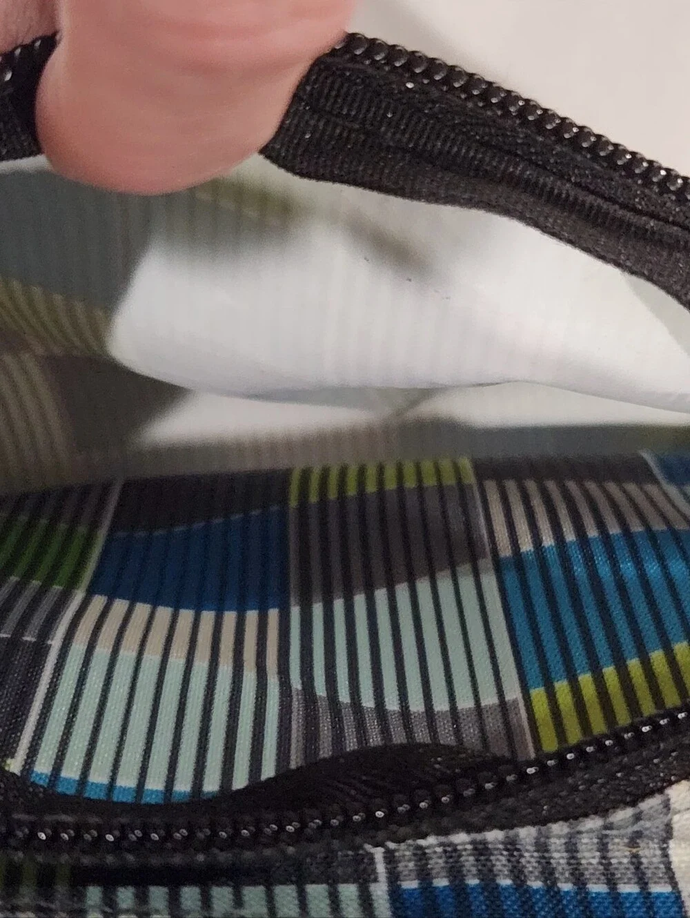 Dickies Blue & Green Plaid Mini Backpack Adjustable Straps