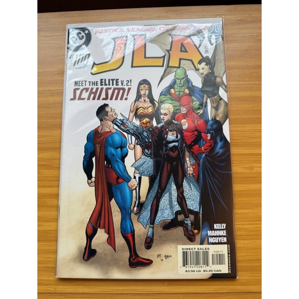 JLA Justice League of America Comic Book‎ 100 Meet the Elite v2 Schism DC Comics