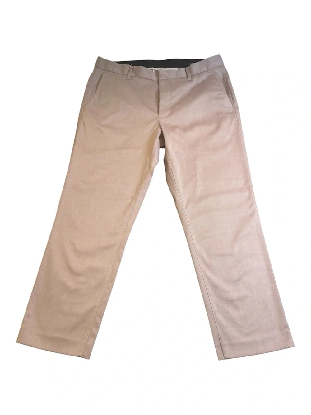 Bonobos Friday Pants Men 34x28 Slim Fit Light Pink Chinos Cotton Stretch EUC