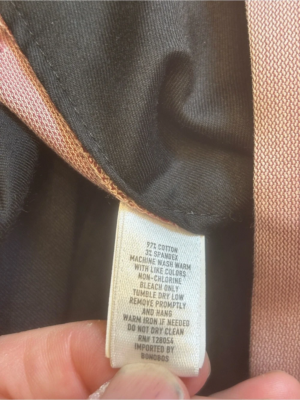 Bonobos details brand