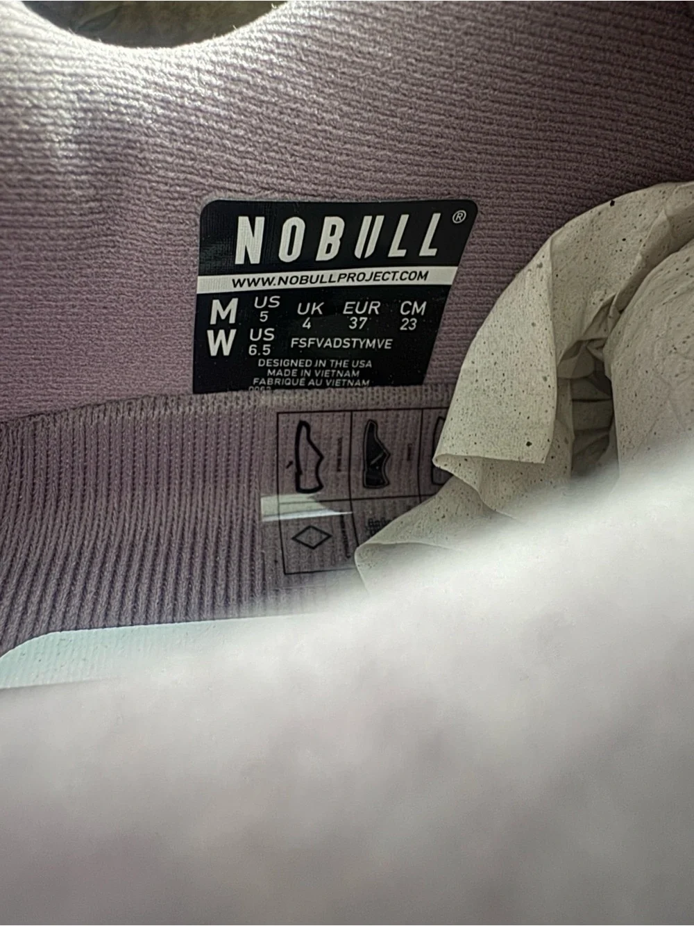 NOBULL Lavender Mesh Trainer