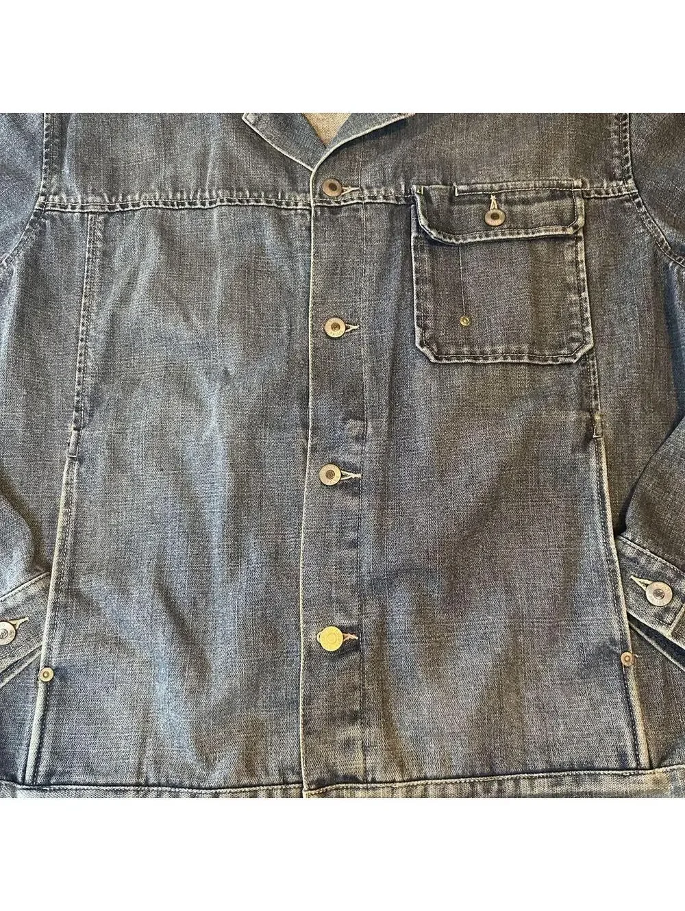 Indigo Palms Denim company Washed Light Blue Denim Jacket