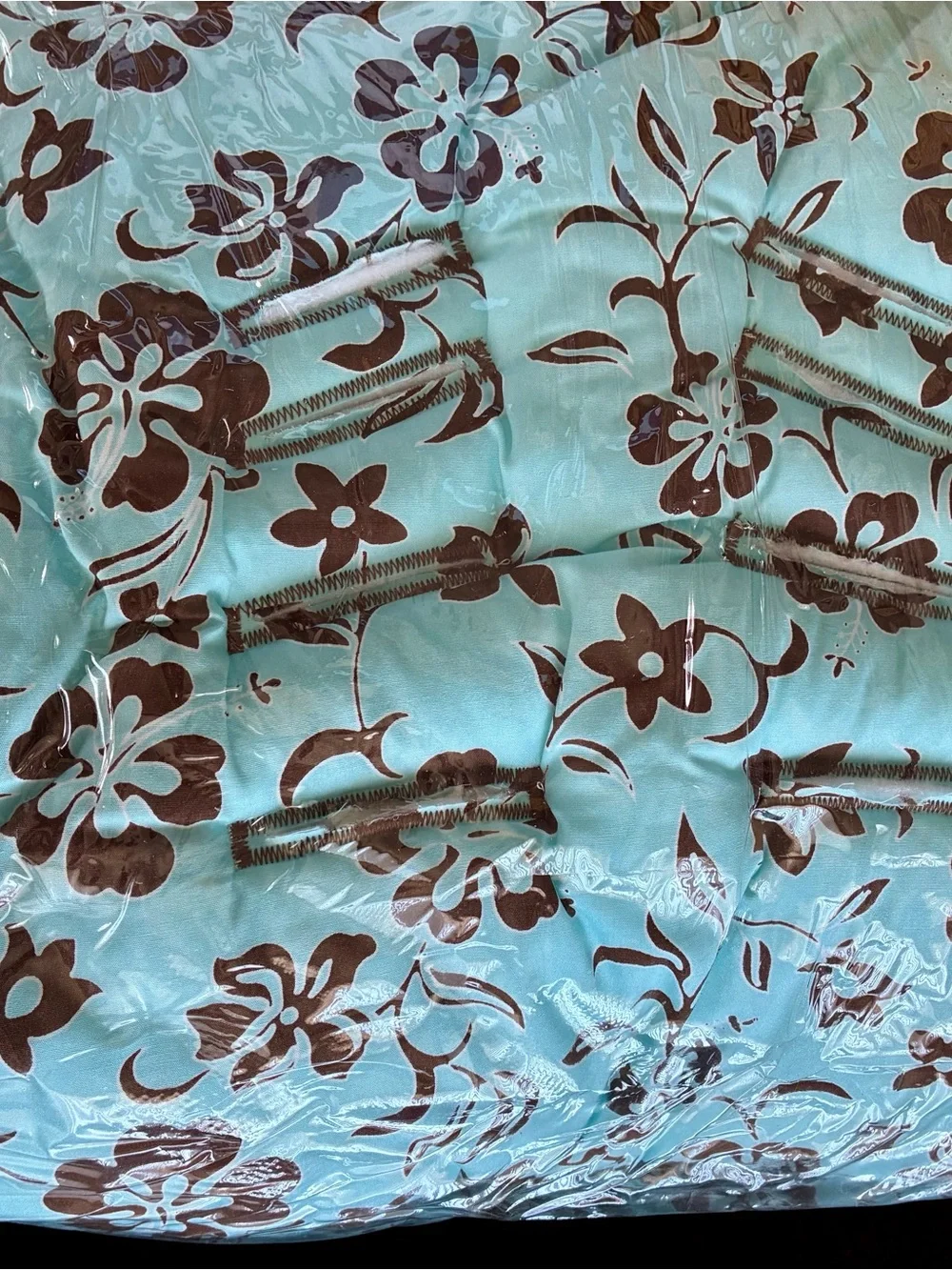 Hula Moon Hawaiian print toddler carseat cover