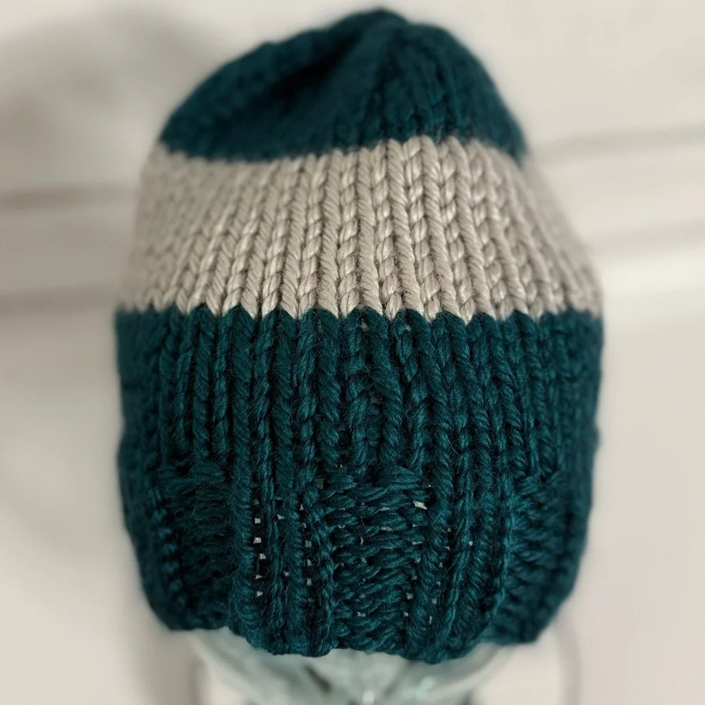 Handmade hand knit