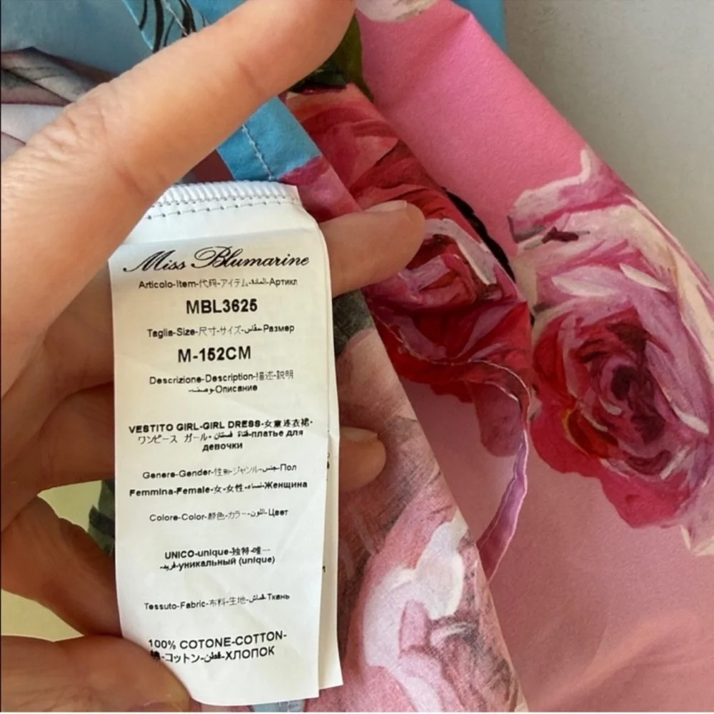 Miss Blumarine 5” 152cm floral