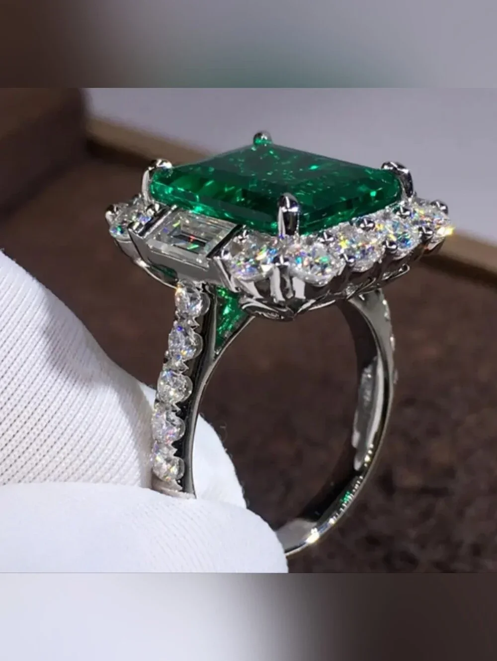 Neiman Marcus stunning emerald