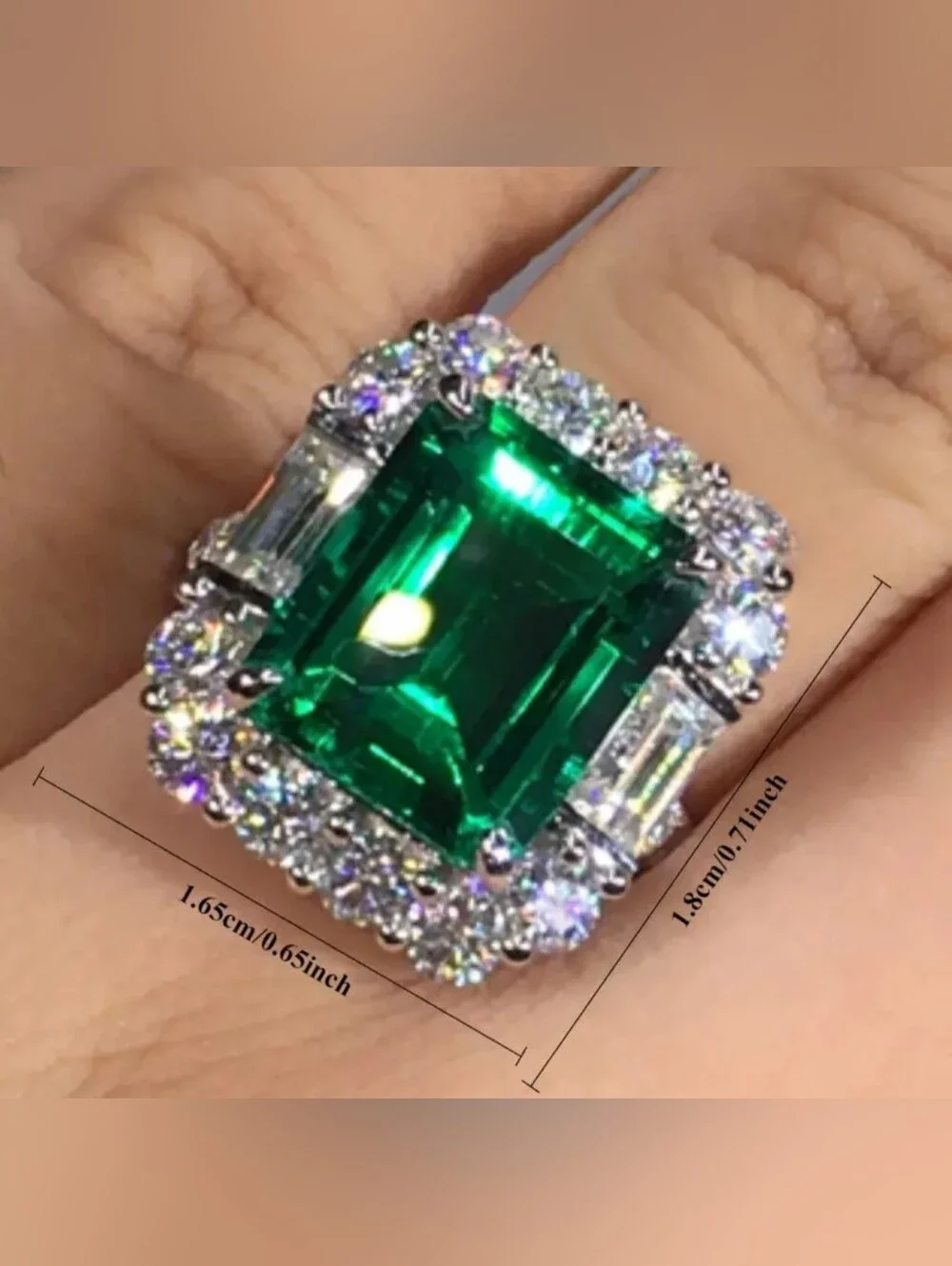Neiman Marcus stunning emerald