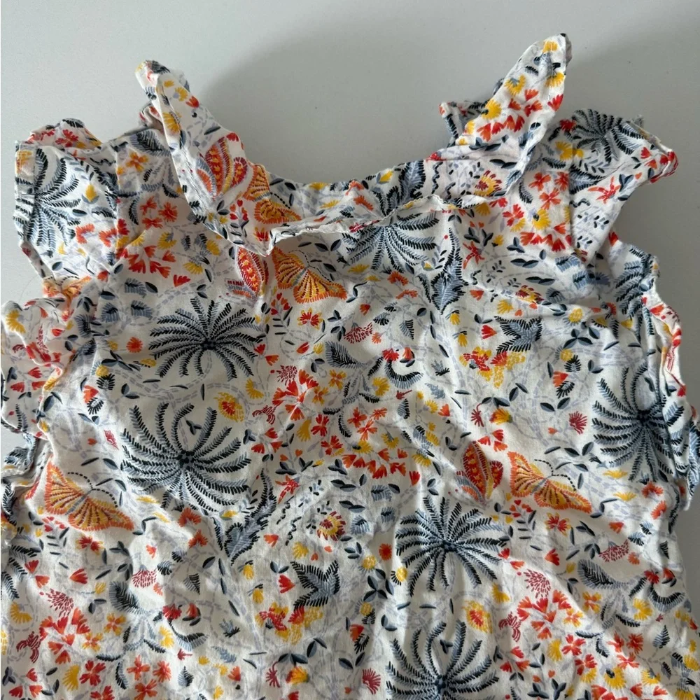 GAP ruffle floral