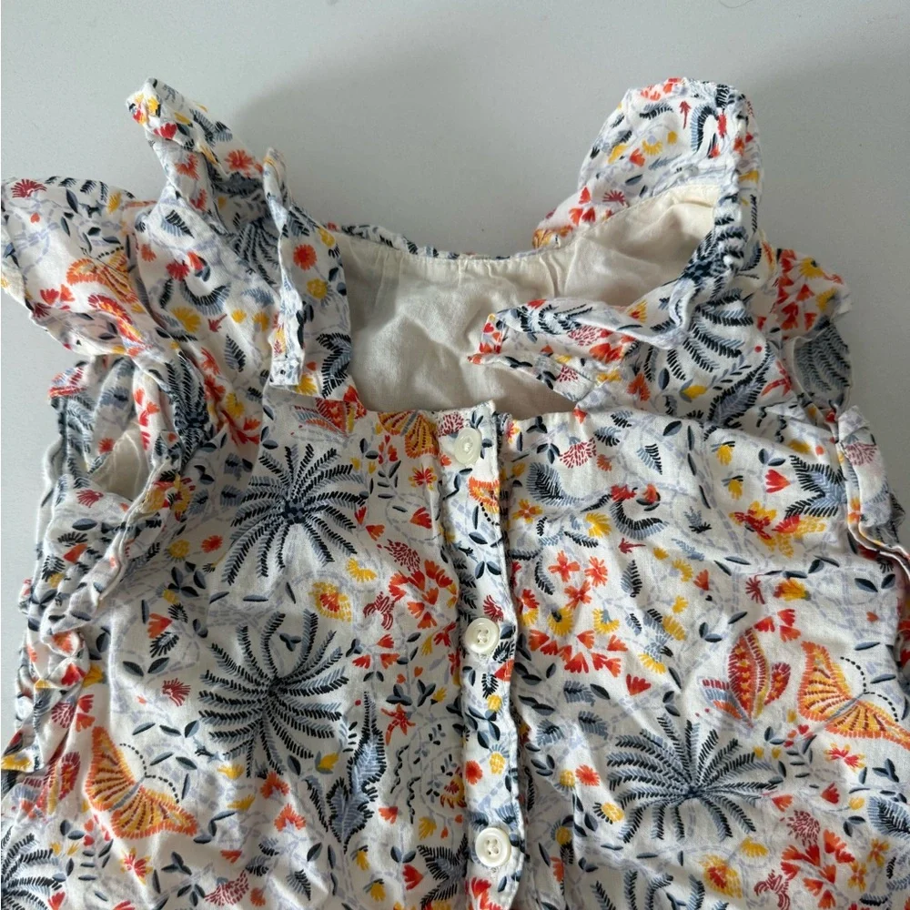 GAP ruffle floral