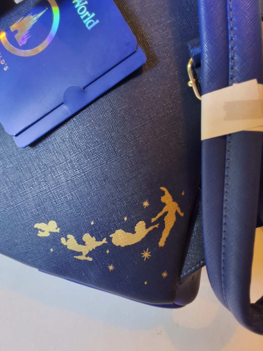 Loungefly Navy Peter Pan Flight Seq Mini Mmma Nwt