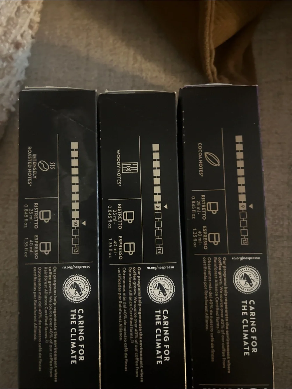 Nespresso Ispirazione Italians 30 capsules- Appeggio, Roma and Ristretto