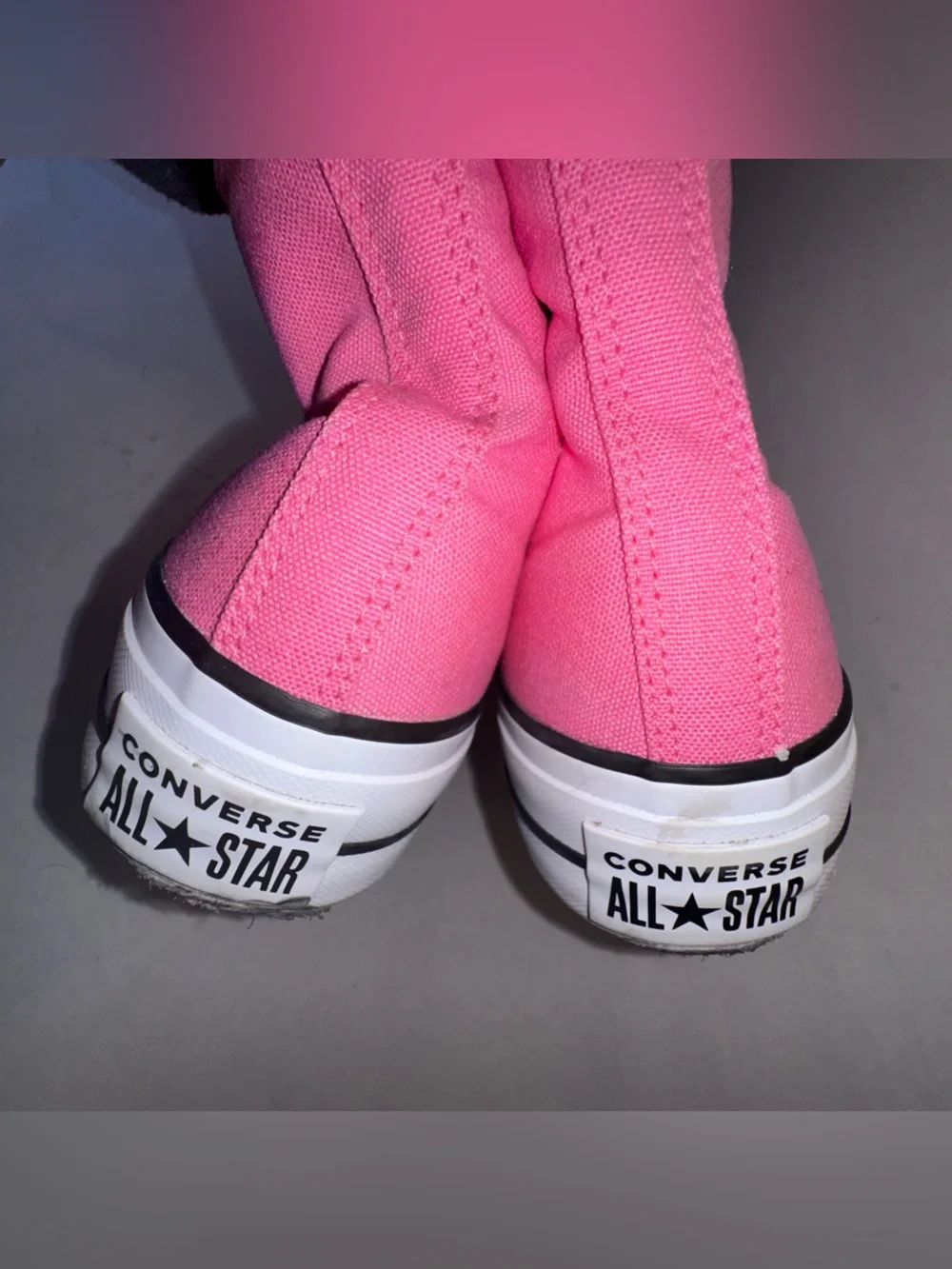 Converse Chuck Taylor All Star Lift Unisex Pink Platform Sneakers M6.5 W8.5