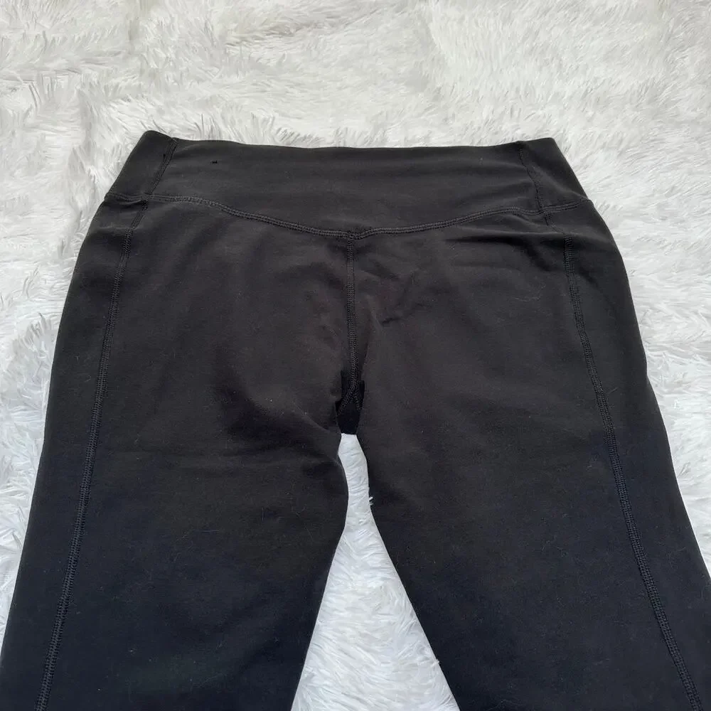 Nike Dri - Fit Black Activewear leggings 3/4 length pants Size XL