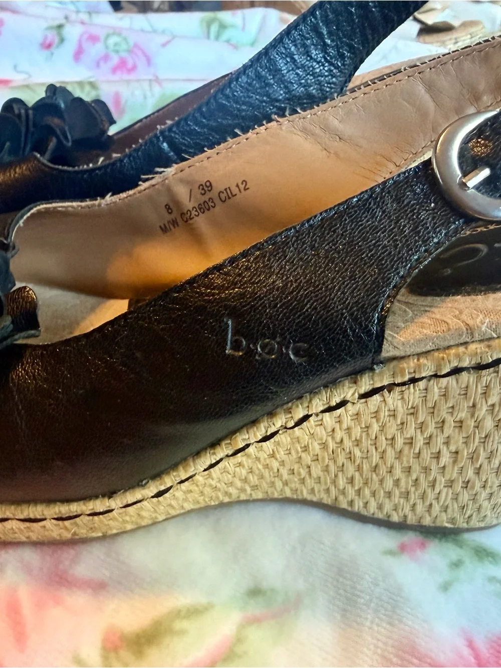 b.o.c. black wedge