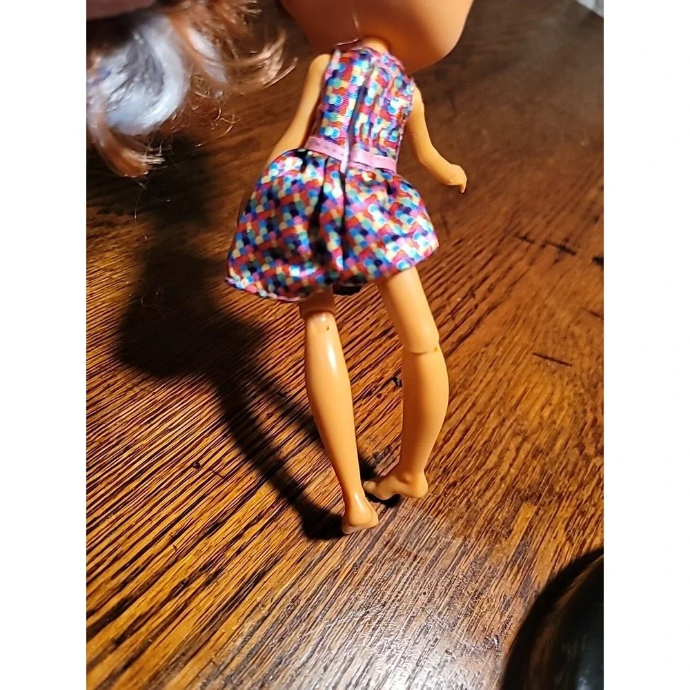 JAY PLAY 2017 8 INCH BOXY Surprise FASHION DOLL w/Dress & Shoes Red hair/Streaks