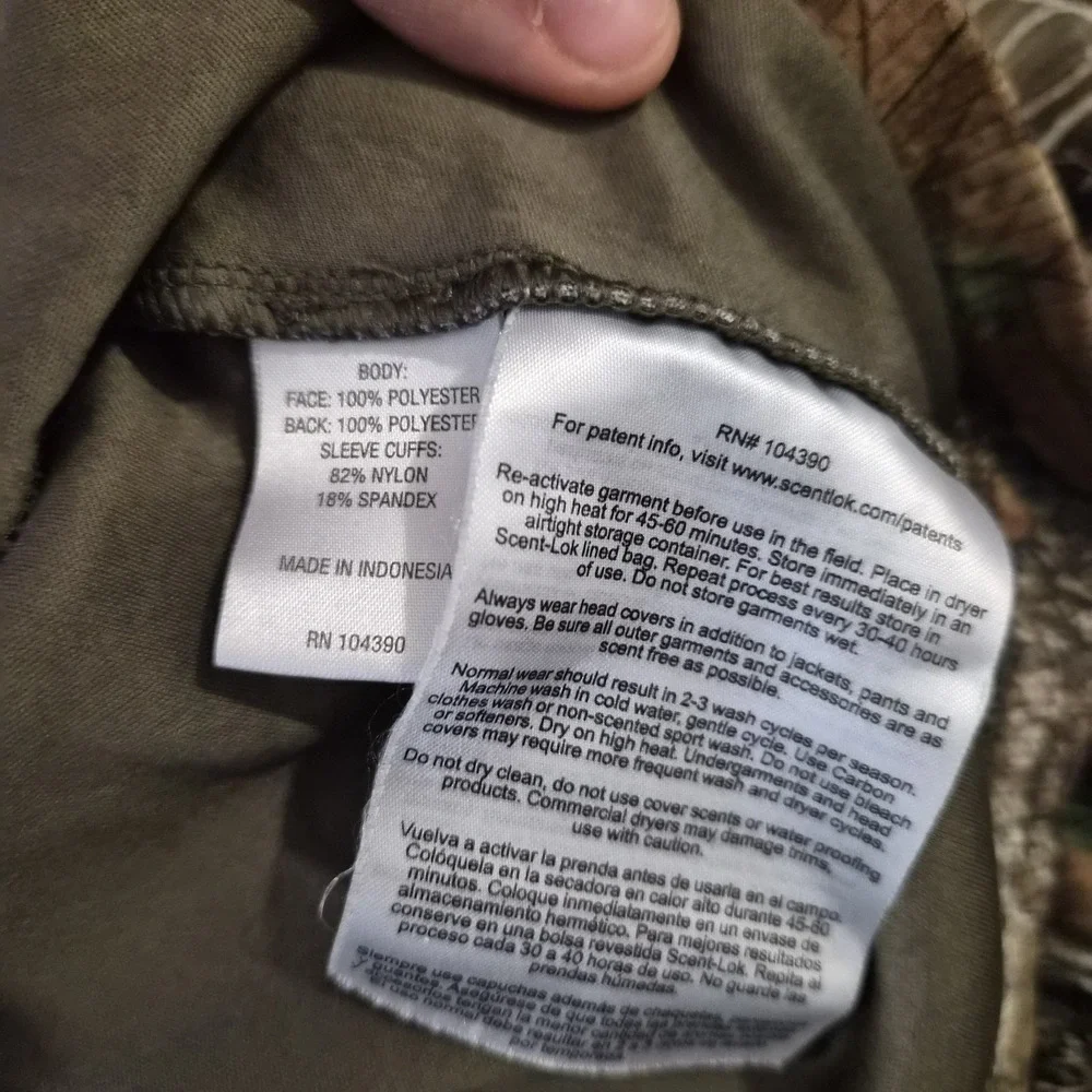 Scent-Lok pants deer