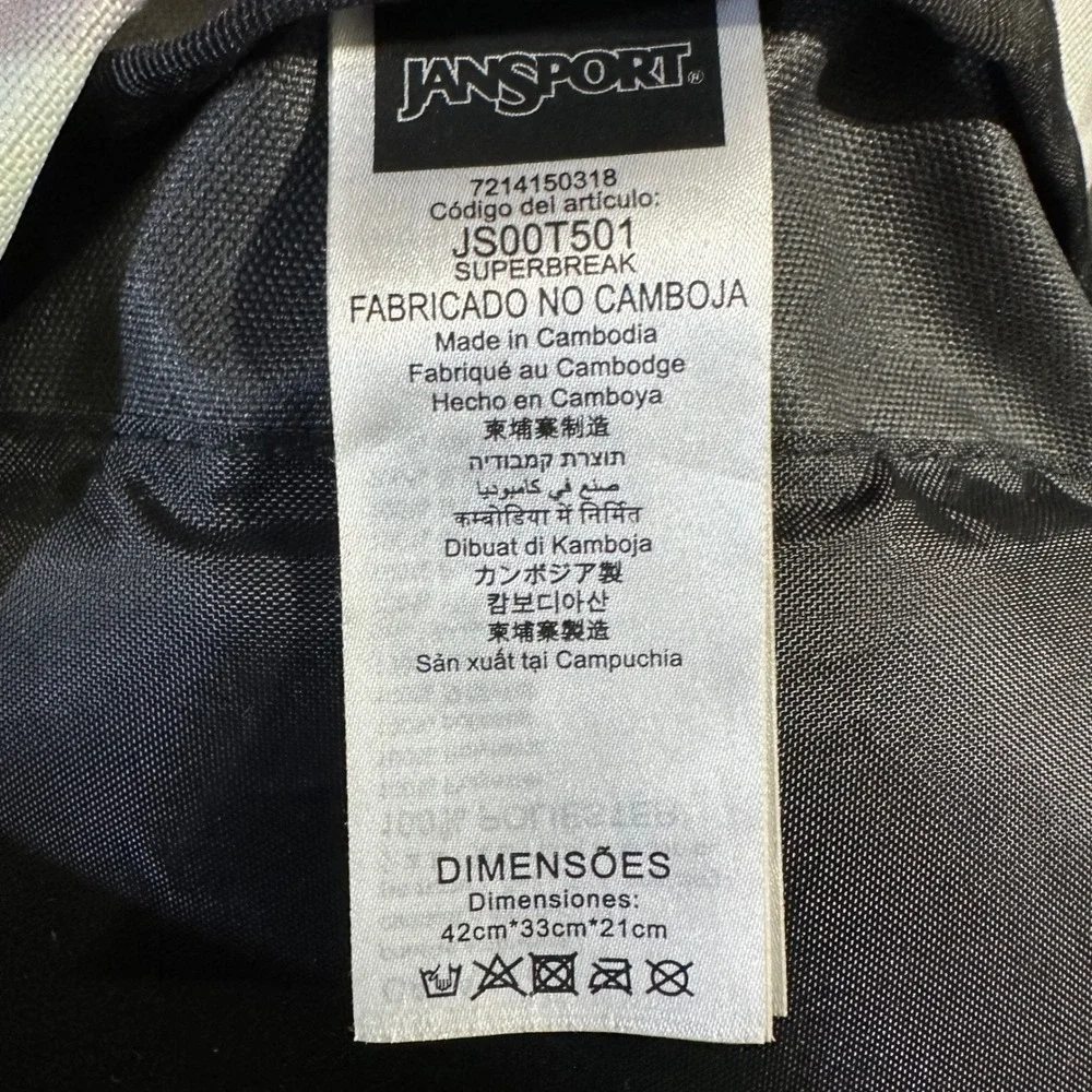 Jansport superbreak backpack