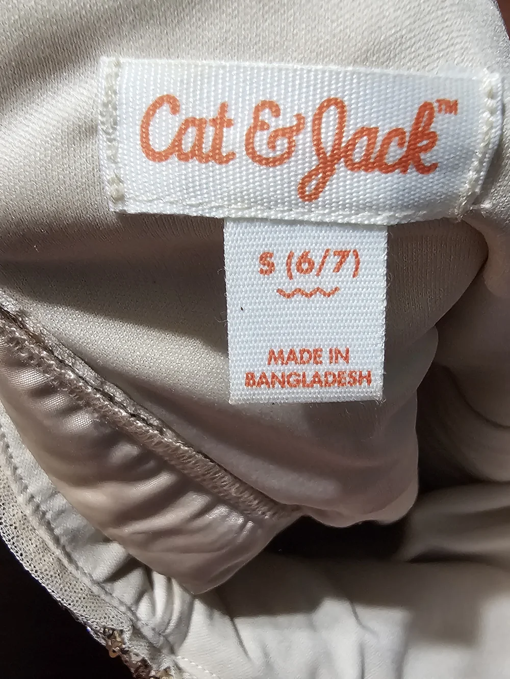 Cat & Jack sparkling gold