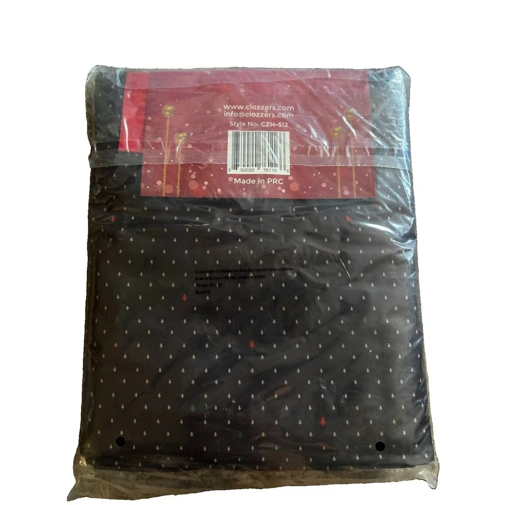 Clozzers Christmas Tree Storage Bag Fits Up to 9 Ft Tree 65x15x30 New Sealed