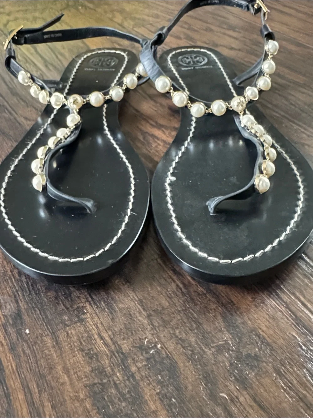 Tory Burch black leather