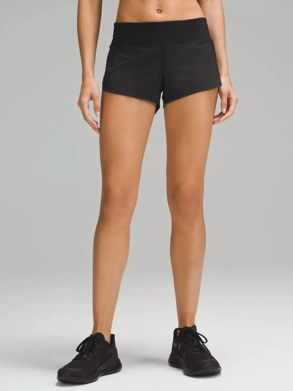 Lululemon | Black Run Speed Shorts