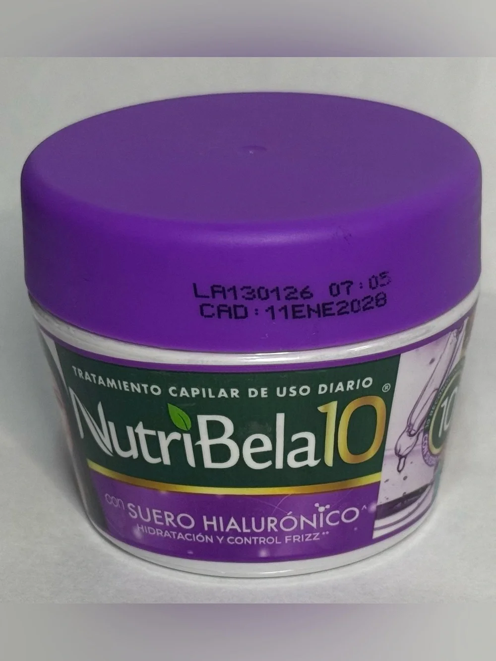 NutriBela 10 Hair Treatment with Hyaluronic Serum - Purple