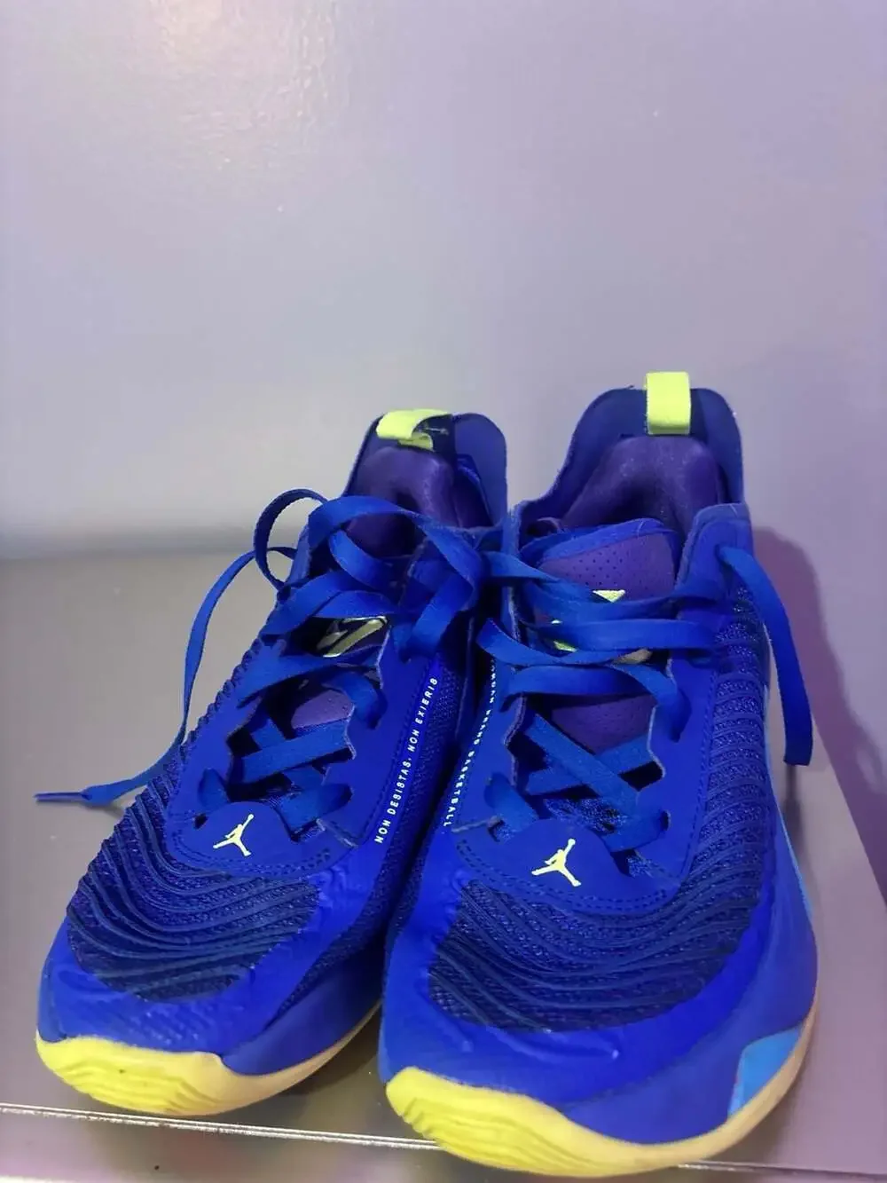 Nike Jordan Luka 1 Illusionist Racer Blue Basketball Shoes 7Y