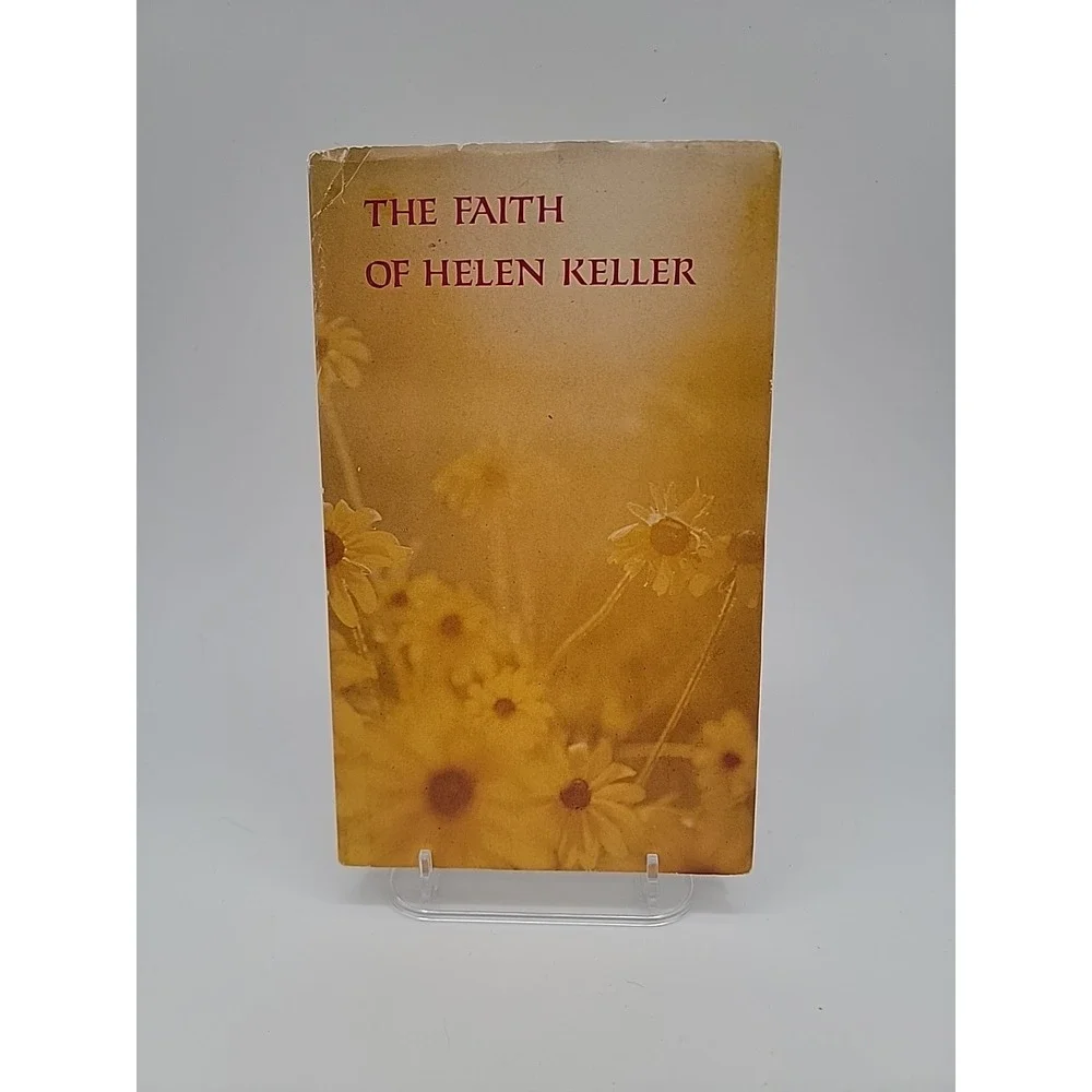 Helen Keller The Faith of Helen Keller Hardcover 1967 Hallmark Editions Good