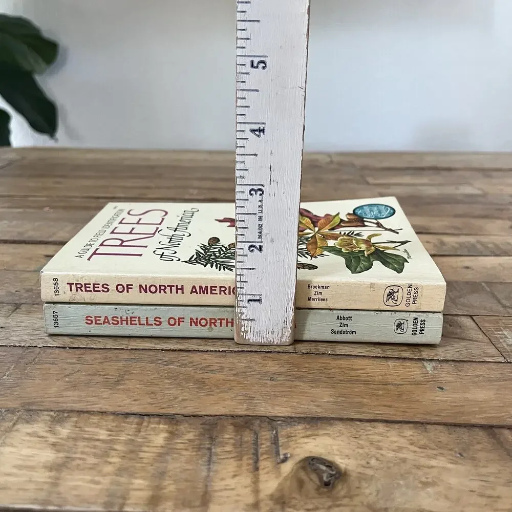 A Guide To Identification North America Seashells & Trees Set of 2 Hardcover